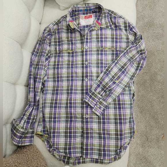Robert Graham Plaid Dress Shirt - Picture 1 of 5
